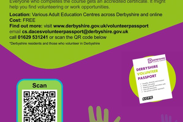  FREE Volunteer Passport courses due to start in November